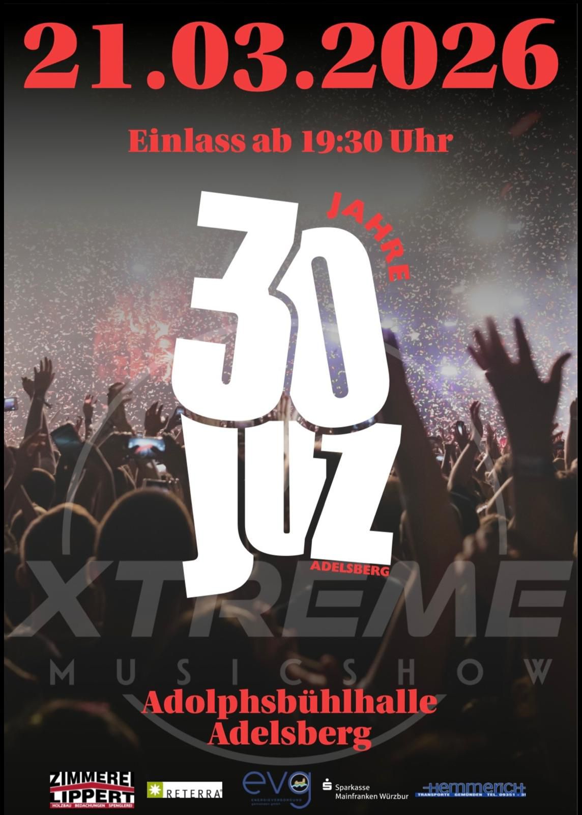 30 Jahre Jugendzentrum Adelsberg am 21.03.2026