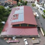 Hallendach Sanierung Juni 2025