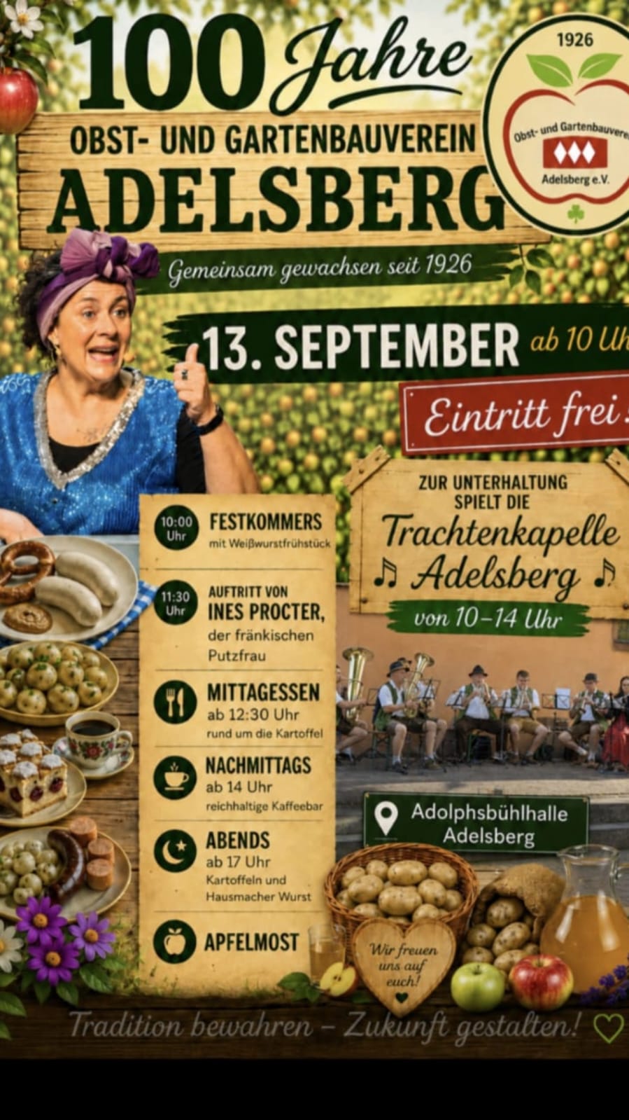 100 Jahre Obst- und Gartenbau Verein Adelsberg 2026