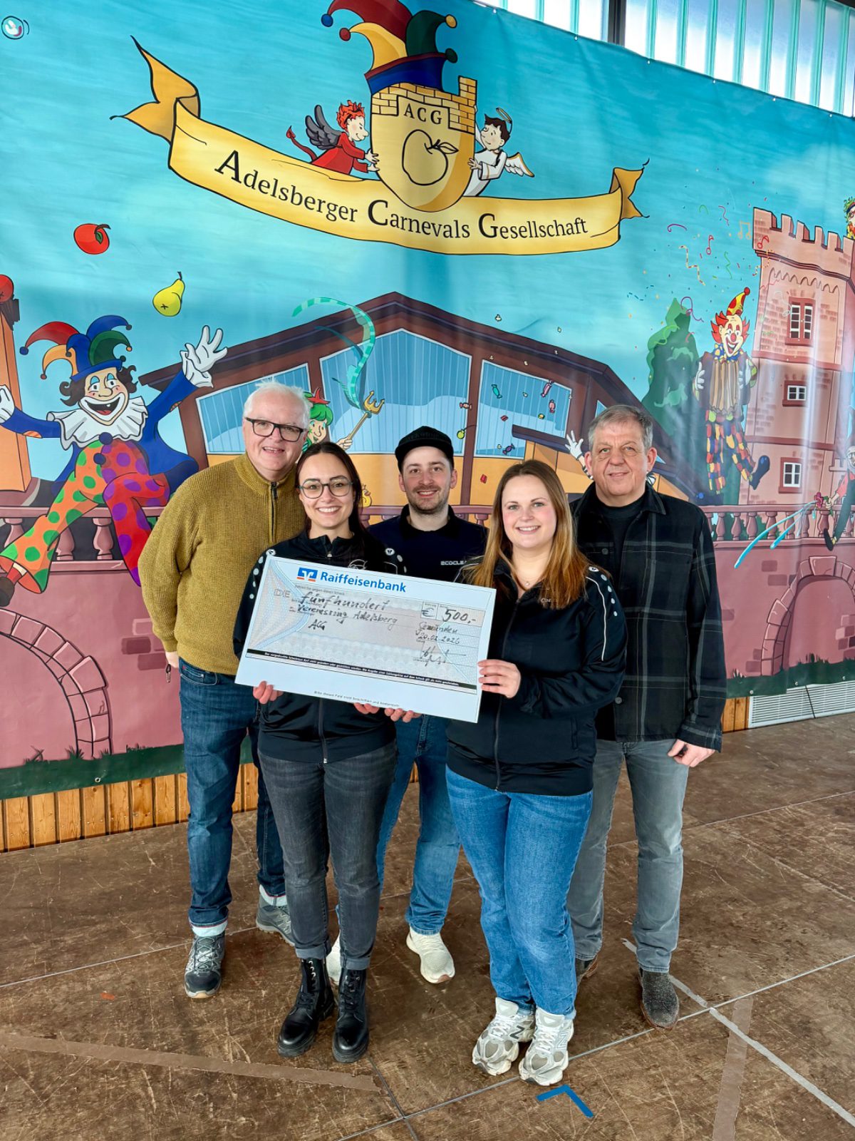 Lieblingsplatz Gemünden e.V. unterstützt Wichtel- und Jugendgarde